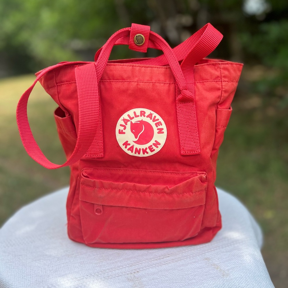 Fjallraven Red Small Backpack
